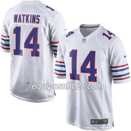 Camiseta Hombre NFL Buffalo Bills Sammy Watkins 14 Nike Blanco